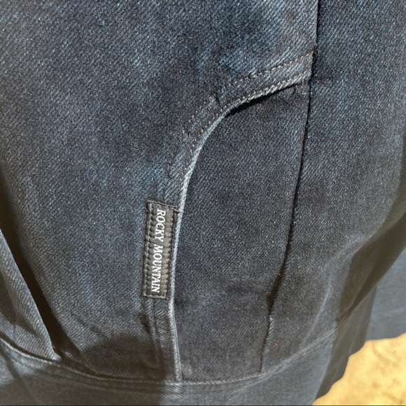 Rocky Mountain Women's Black Denim Jacket 33” Length - Picture 9 of 16